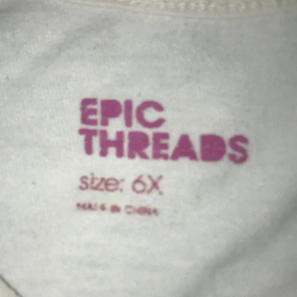 EPIC THREADS sequins ballerina color changing  short sleeve top size 6X